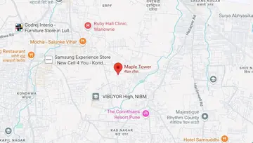 Location of The Executive Centre Mapletree Tower Co-Working space in Mohammed Wadi, Pune - Image 288171